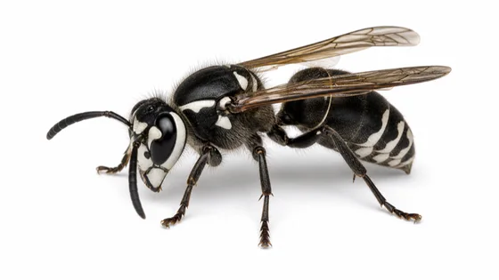 Bald-Faced Hornet pest identification image