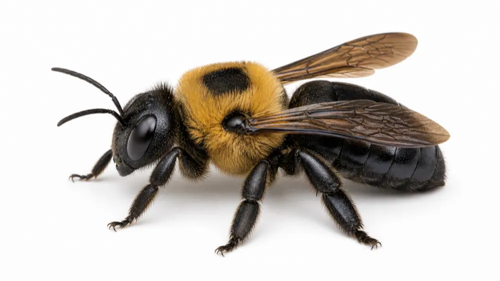 Carpenter Bee macro pest image