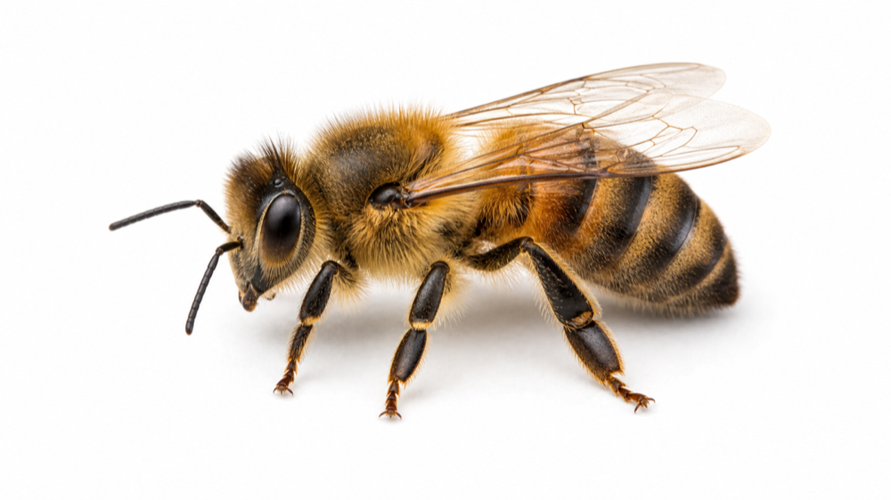 Honey Bee macro pest image
