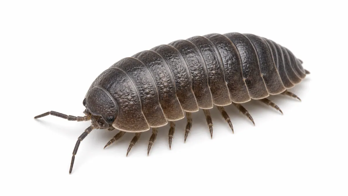 Sowbug / Pillbug macro pest image