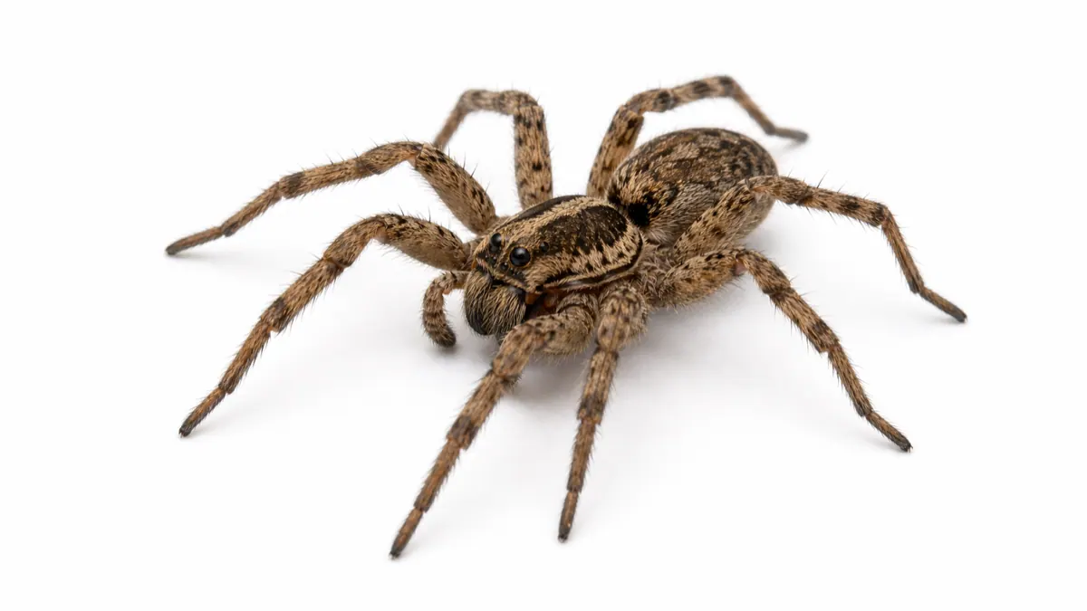 Wolf Spider macro pest image